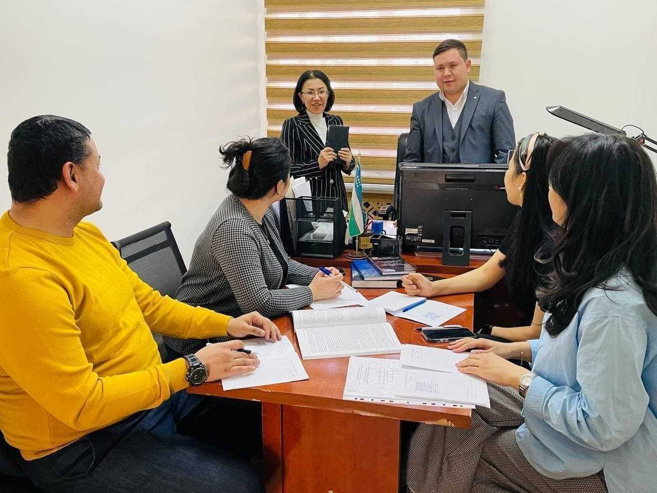 Magistratura talabalari malakaviy amaliyot o‘tkazmoqda