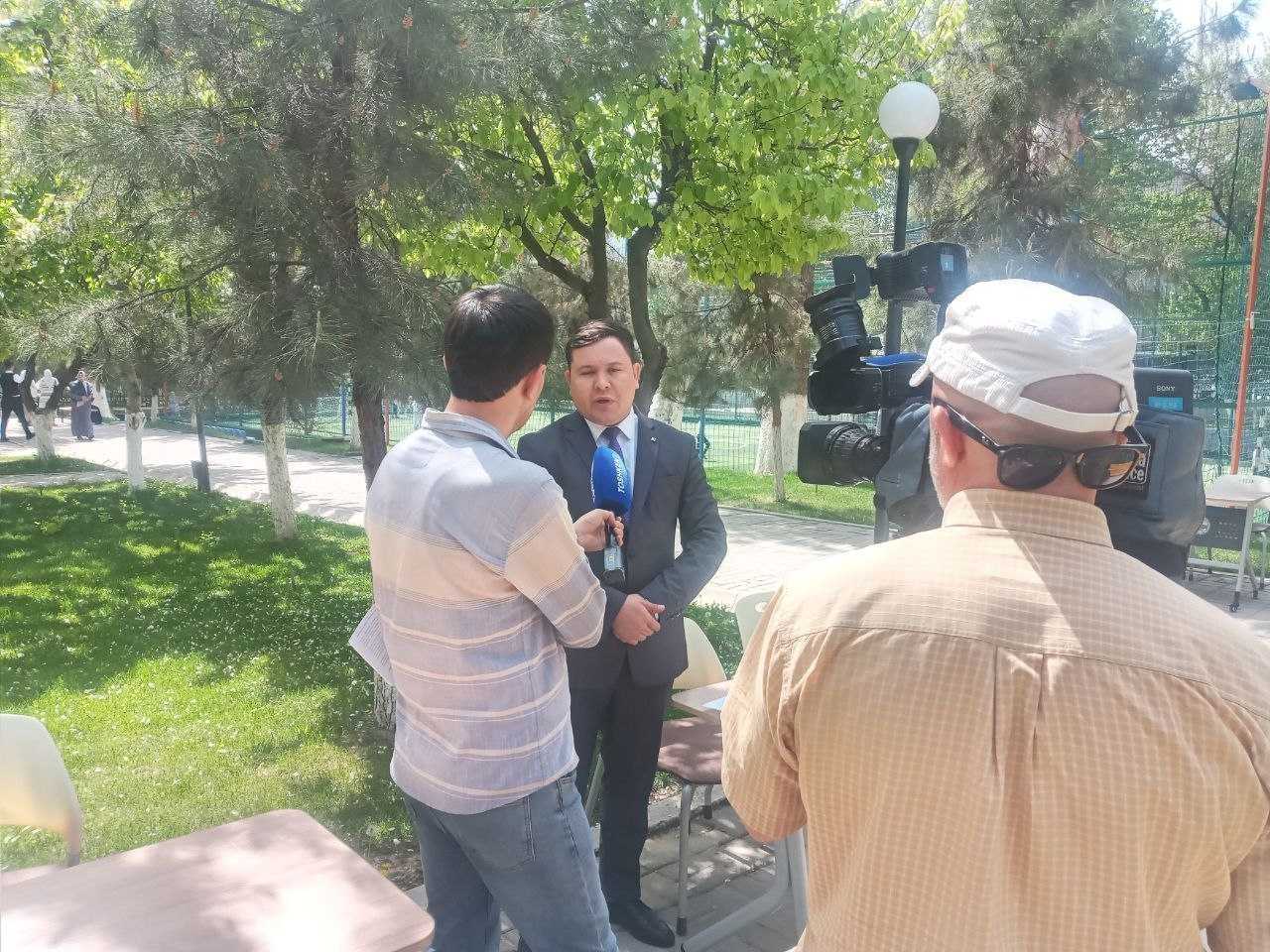 The administration of the center took part in the job fair