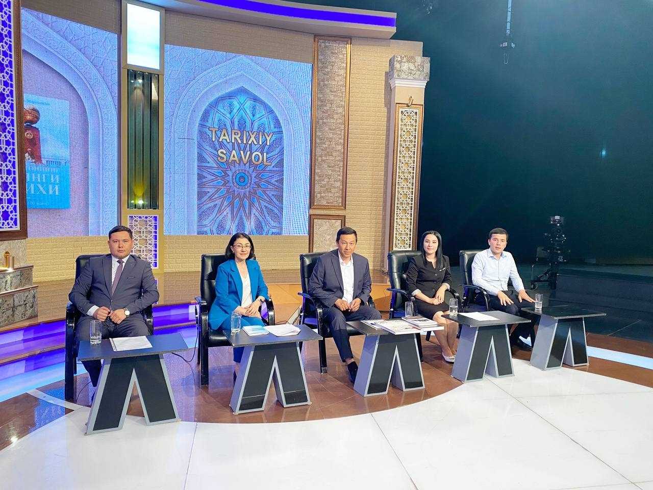 O'zbekistonning eng yangi tarixi masalalari bo'yicha Muvofiqlashtiruvchi-metodik markaz faoliyatiga bag'ishlangan jonli efir bo'lib o'tdi