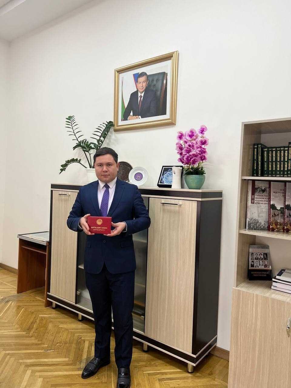 Awarded the title of senior researcher in the specialty "History of Philosophy".