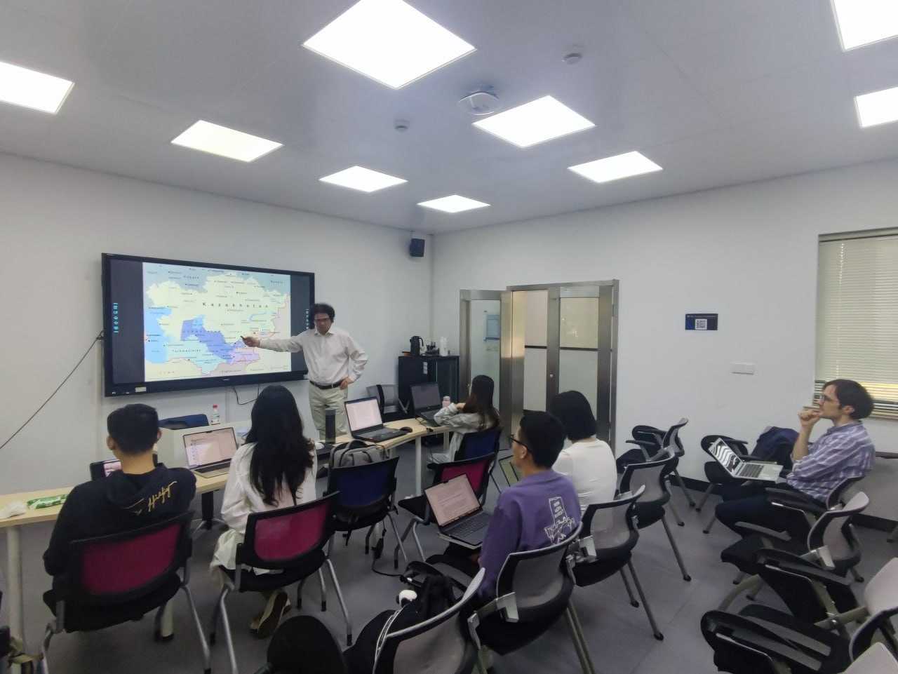M.A. Rakhimov worked as a researcher and lecturer at Shanghai International Studies University in China